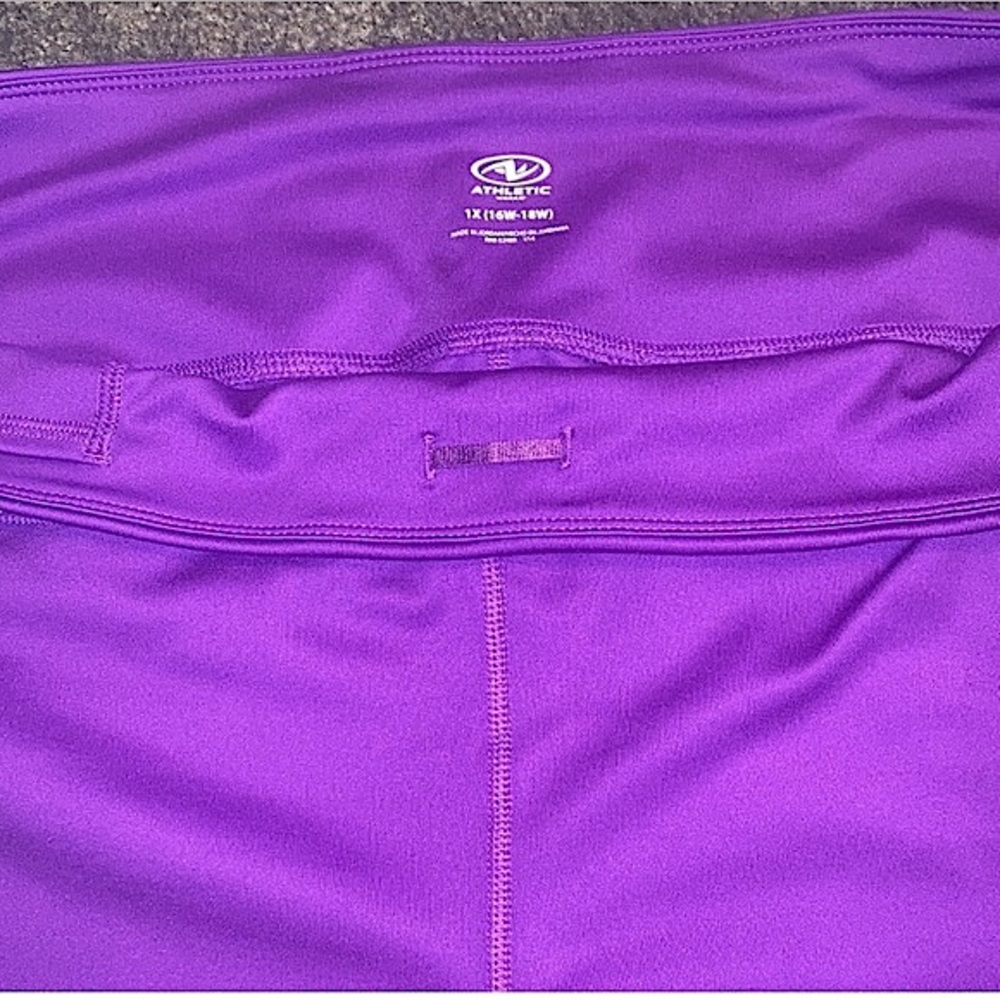 Athletic Works Workout Leggings 1X 16-18 - Picture 9 of 9